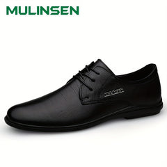 Men's Plaid Dress Shoes Soft Sole Oxford Shoes