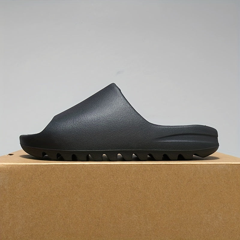 Men's Non Slip Slides Lightweight Open Toe Quick Dry Slippers