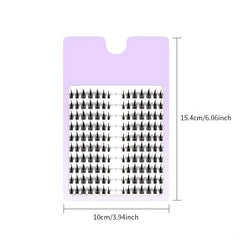 False Eyelashes Segmented Self Adhesive Lashes Mixed Style