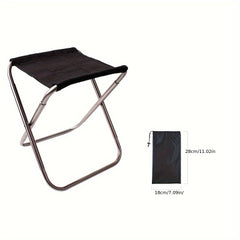7075 Aluminum Alloy Folding Stool for Outdoor Camping