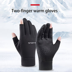 Anti Slip Fishing Gloves with Touch Screen - Warm and Comfortable Hands