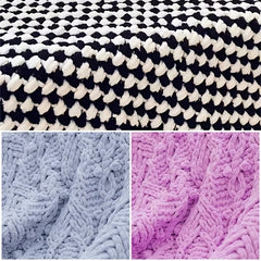 100g Finger Loop Yarn 7m Long for Scarves & Blankets