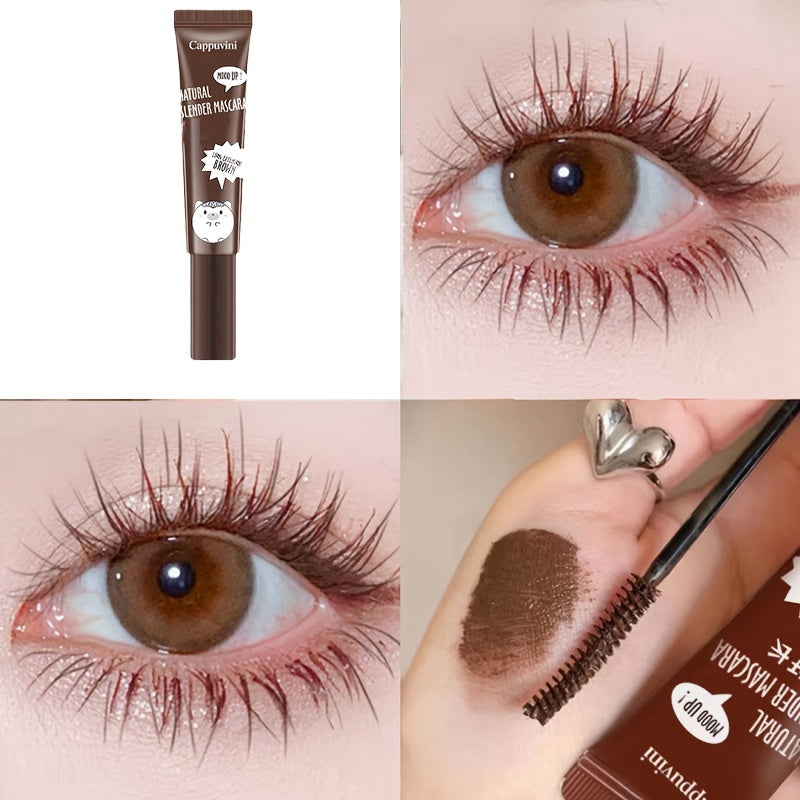 Brown Mascara Curling Waterproof Lashes Extension Makeup