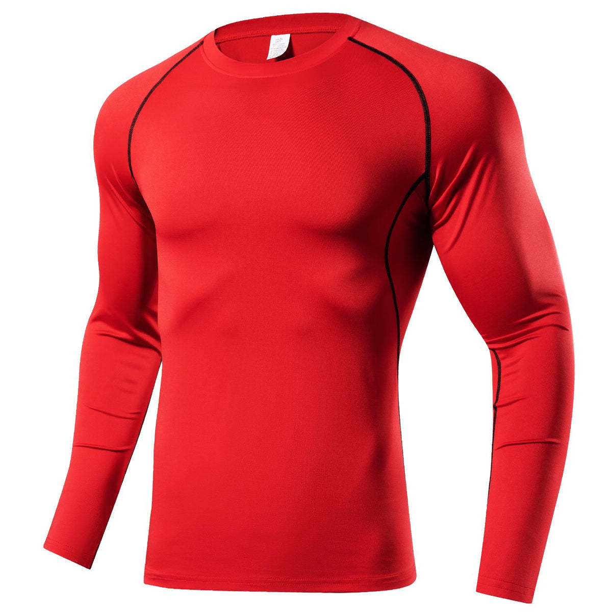 Men's Workout Shirt High Stretch Compression Base Layer
