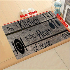 Anti Fatigue Kitchen Mat Slip Resistant Absorbent Runner Rug Washable Floor Mat