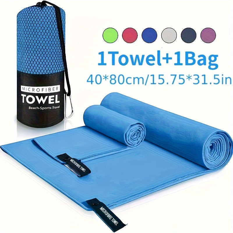 Sports Microfiber Quick Drying Towel - Gym, Pool, Yoga