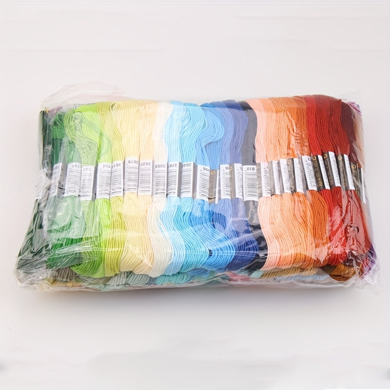 150 Colors Embroidery Thread 8 Meters 6 Strands DIY Cross Stitch