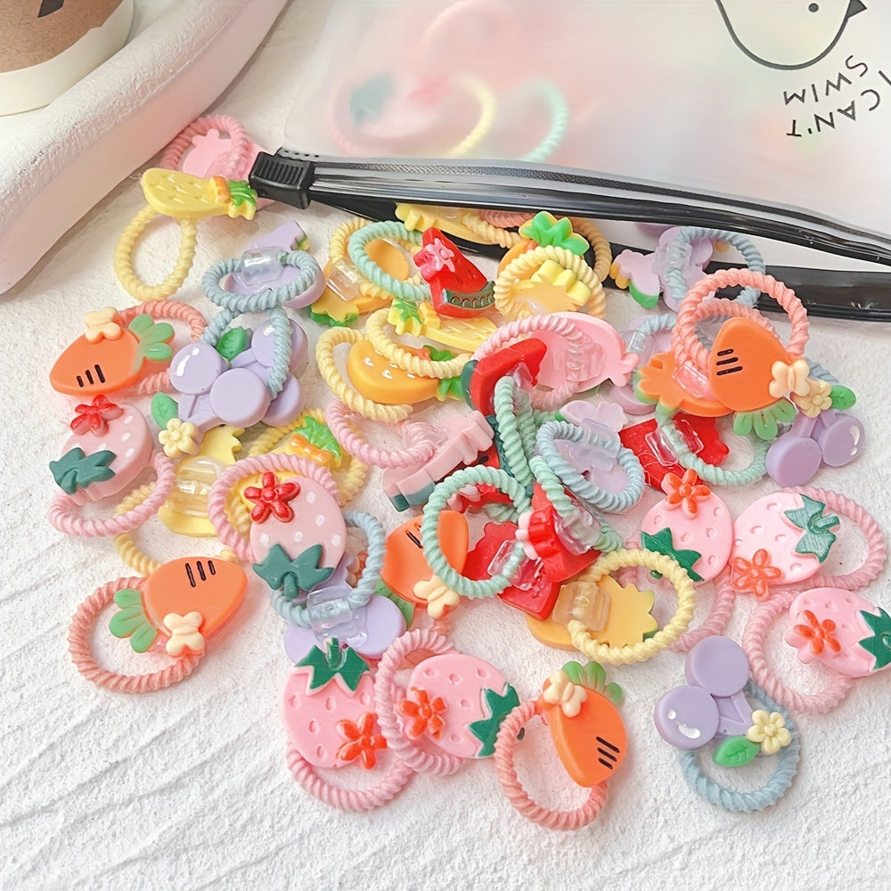 Cartoon Hair Rope for Girls Baby Hair Accessories