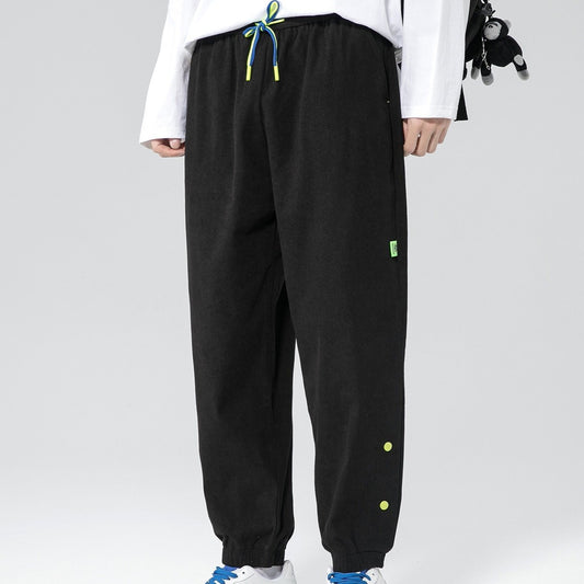 Men's Casual Drawstring Sweatpants for Spring/Autumn