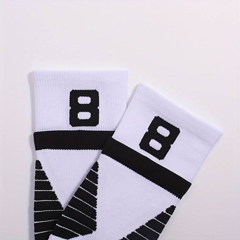 Breathable Basketball Socks Thick Padded Middle Tube Socks
