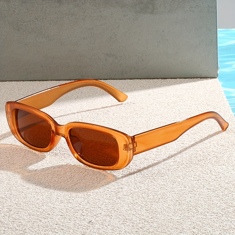 Y2K Square Sunglasses Beach Party Club UV400