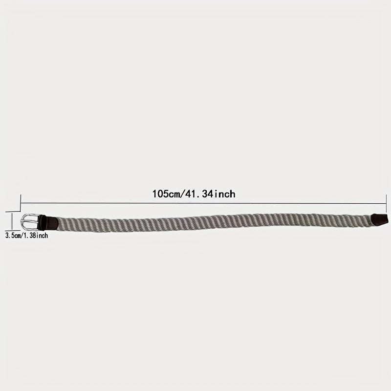 Eco-Friendly Elastic Woven Waist Belt