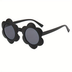 Retro Round Frame Sunglasses for Little Girls