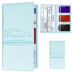 Car Registration And Insurance Holder Vehicle Glove Box Car Organizer