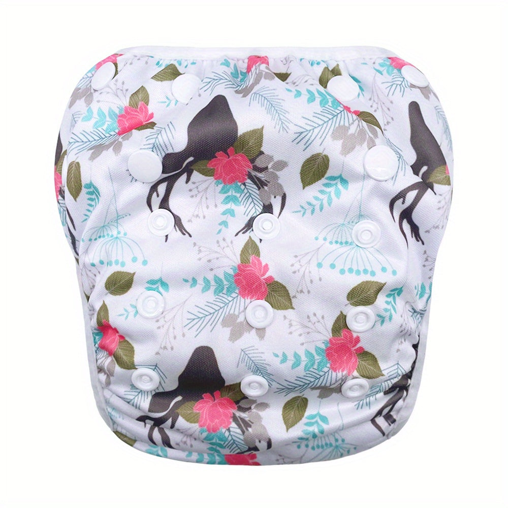 Adjustable Reusable Swim Diaper for Toddlers 9-36 Months