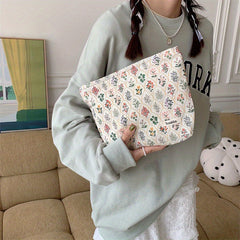 Flower Pattern Storage Pouch Makeup Bag