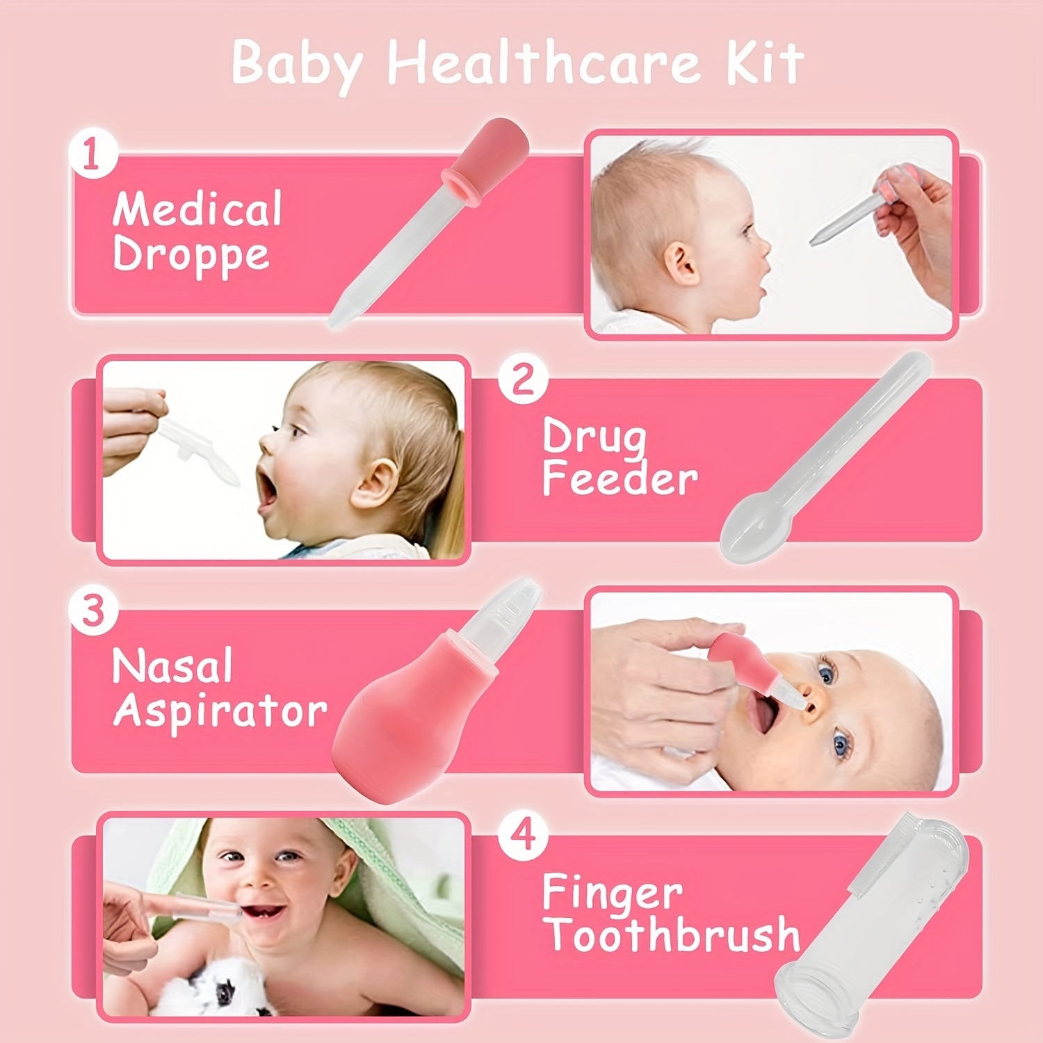 Baby Healthcare Grooming Kit Nursery Care Set