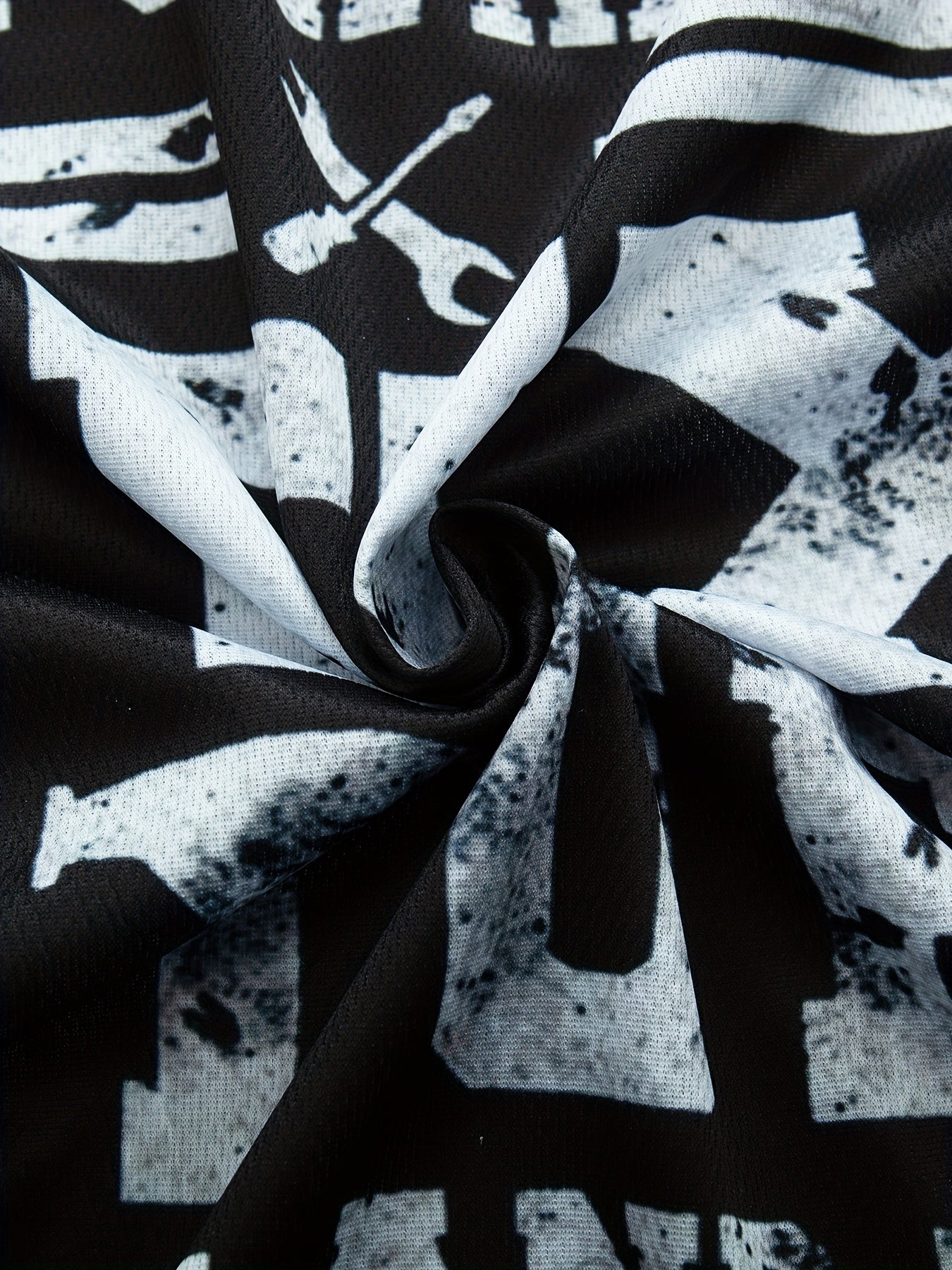 Men's Fix Stuff Letter Print Tee Top for Summer