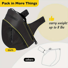 Large Capacity Diaper Bag Backpack with Bottle Holder & Phone Pocket