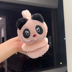 Plush Bear Earmuffs Winter Warm Ear Covers Elastic Comfortable