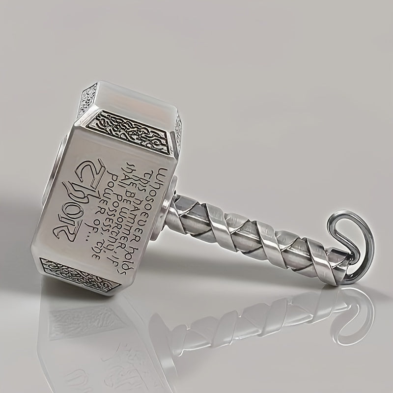 Thor's Hammer Fidget Spinner Stainless Steel Adult Stress Reliever