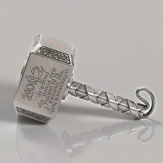 Thor's Hammer Fidget Spinner Stainless Steel Adult Stress Reliever
