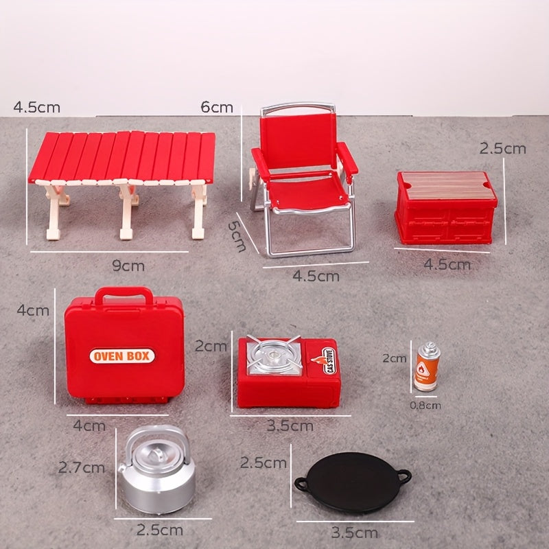 Dollhouse Outdoor Camping Set DIY Accessory Mod