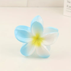 2pcs Acrylic Flower Hair Claw Banana Clip
