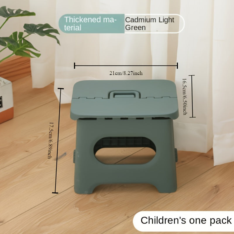 Portable Plastic Folding Stool Fishing Hiking Camping