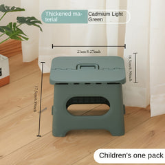 Portable Plastic Folding Stool Fishing Hiking Camping