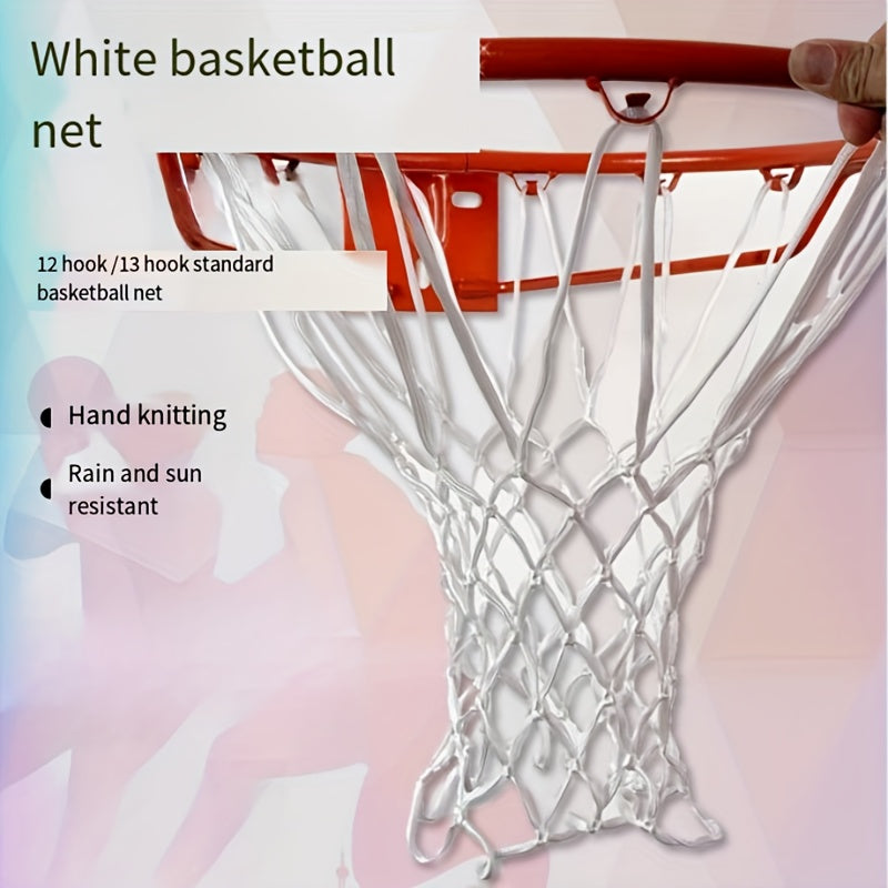 Thickened Polyester Basketball Net for Training and Replacement