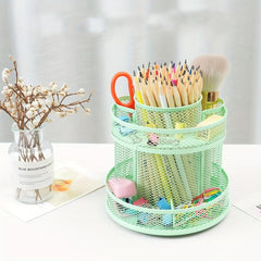 Large Capacity 360 Degree Rotating Pen Holder