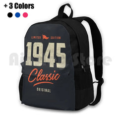 1945 Classic Birthday Gift Outdoor Hiking Backpack Waterproof Camping Travel