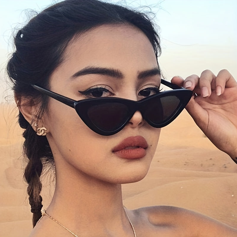 Triangle Cat Eye Sunglasses Anti Glare UV400