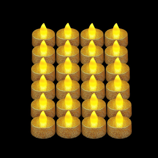 24pcs Electronic Candle LED Tea Wax Smokeless Candle Light