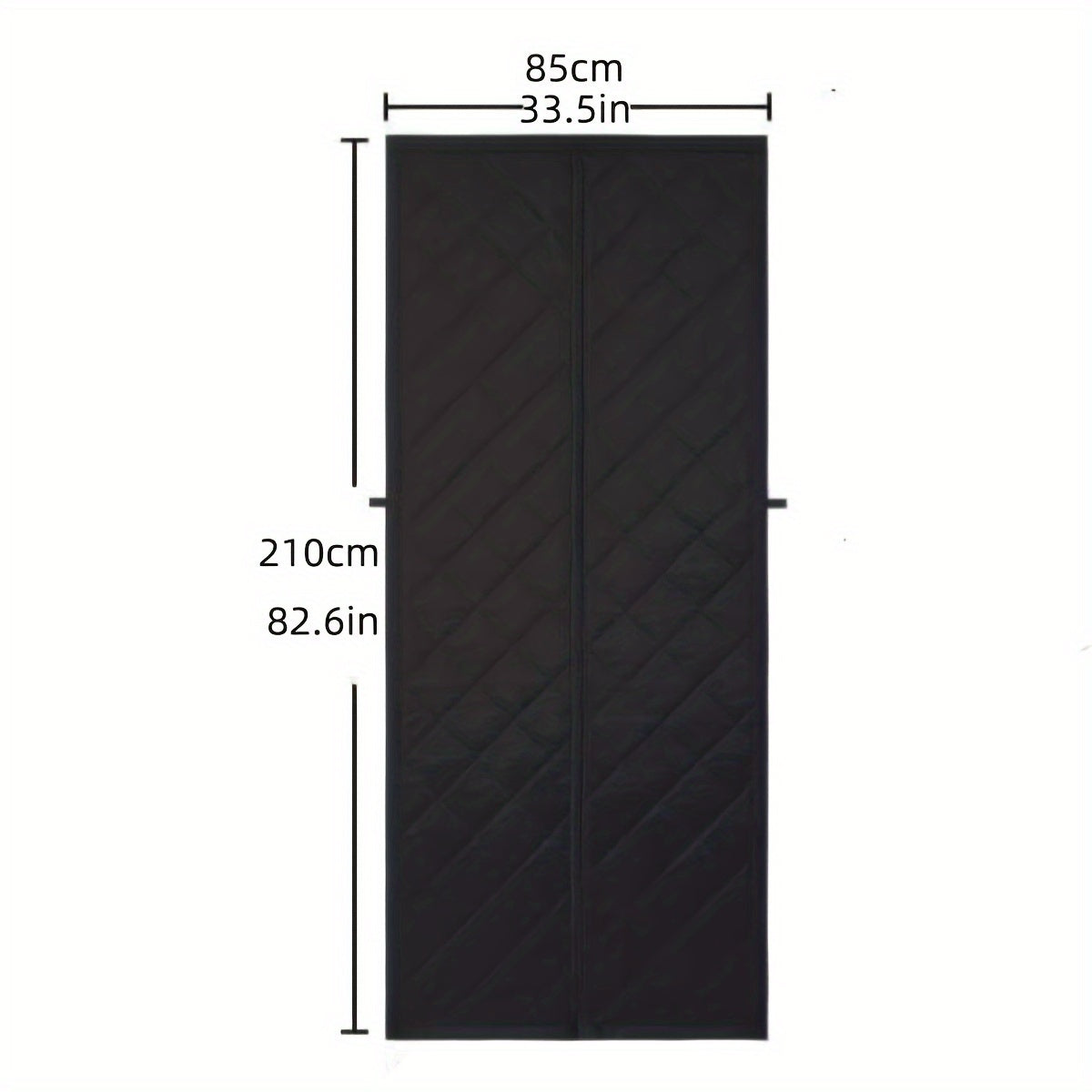 Magnetic Thermal Insulated Door Curtain Winter Door Curtains