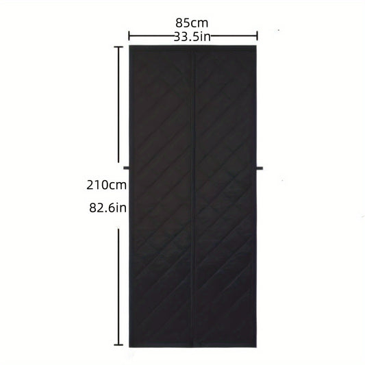 Magnetic Thermal Insulated Door Curtain Winter Door Curtains