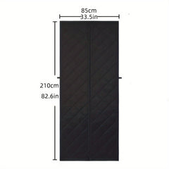 Magnetic Thermal Insulated Door Curtain Winter Door Curtains