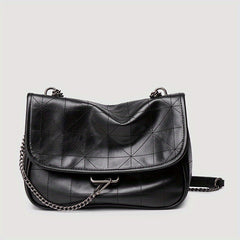 Niche Shoulder Bag Argyle Pattern Flap Chain Bag All Match Crossbody Bag