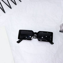 Retro Jelly Square Frame Sun Glasses Stylish Sunshade Male Female Slim