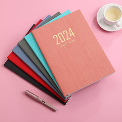 A4 English Weekly Planner Notebook for Daily Planning and Note-Taking