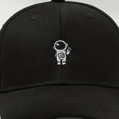Embroidered Astronaut Sunshade Baseball Cap