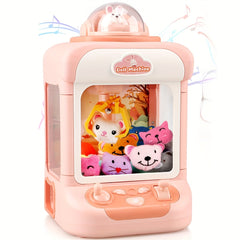 Claw Machine Clip Doll Machine Small Home Music Light Children's Gift Toy