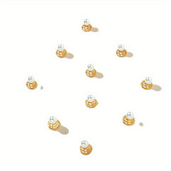 Coil Hair Ring Wedding Hair Pin Side Braids Accessory