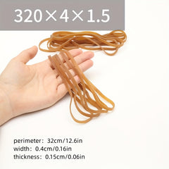 50 Big Rubber Bands Strong Elastic Bands for Office School Home