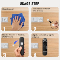 0.79in Square Adhesive Dots - Sticky Back Hook and Loop Fastener