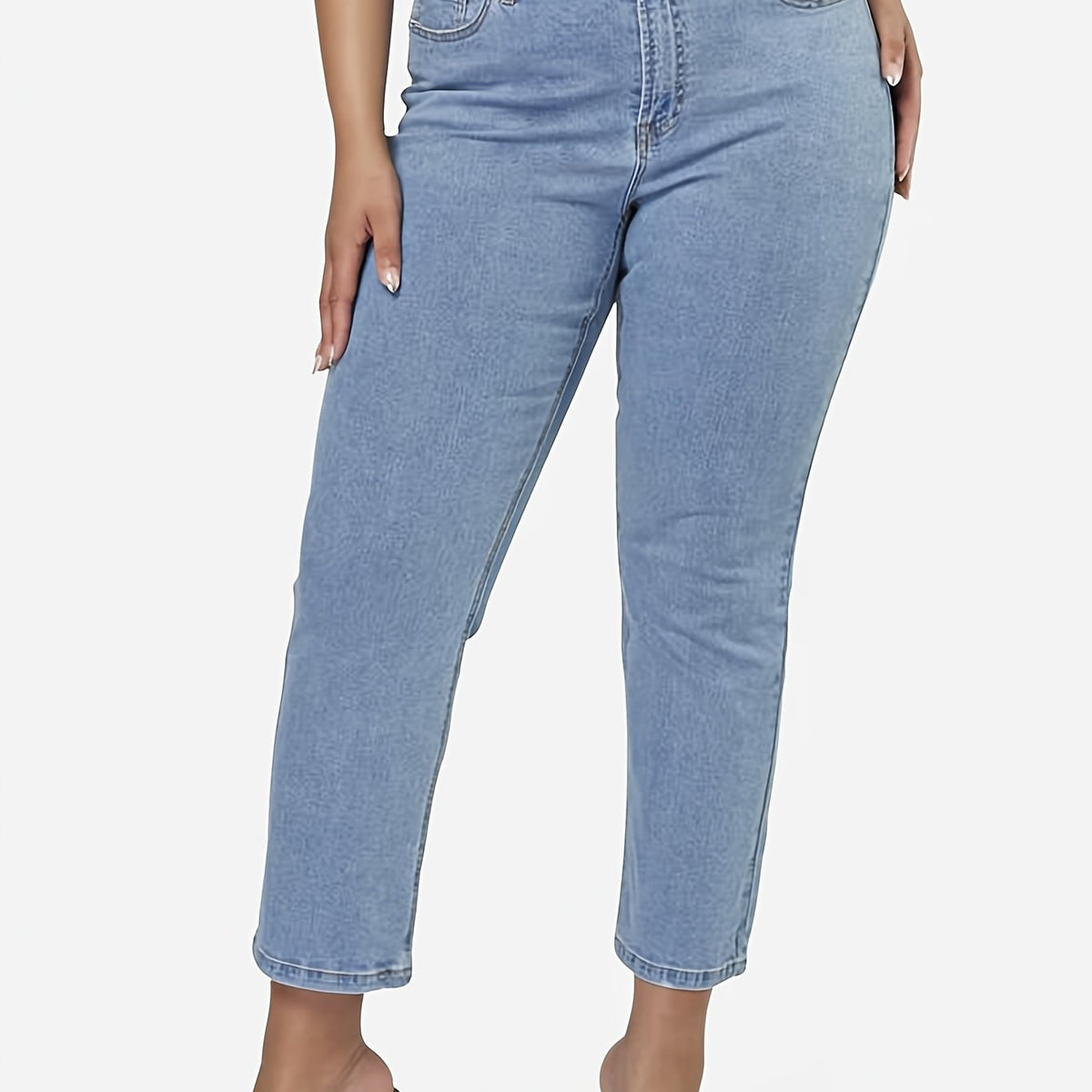  Button Fly Stretch Jeans