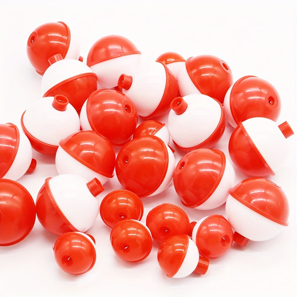 20pcs Fishing Float Hard ABS Bobber Buoy Floats 2.54 3.81 cm