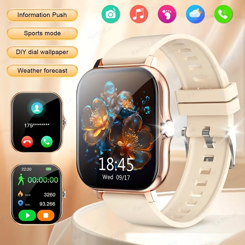 1.83 inch HD Touch Screen Sports Smartwatch - Call Dialing, Step & Calori