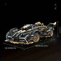 1314pcs Sports Car Building Blocks Model Set High Tech